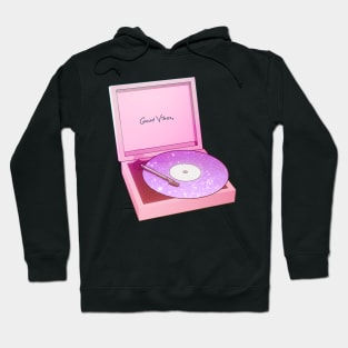 Pink Record Player Hoodie